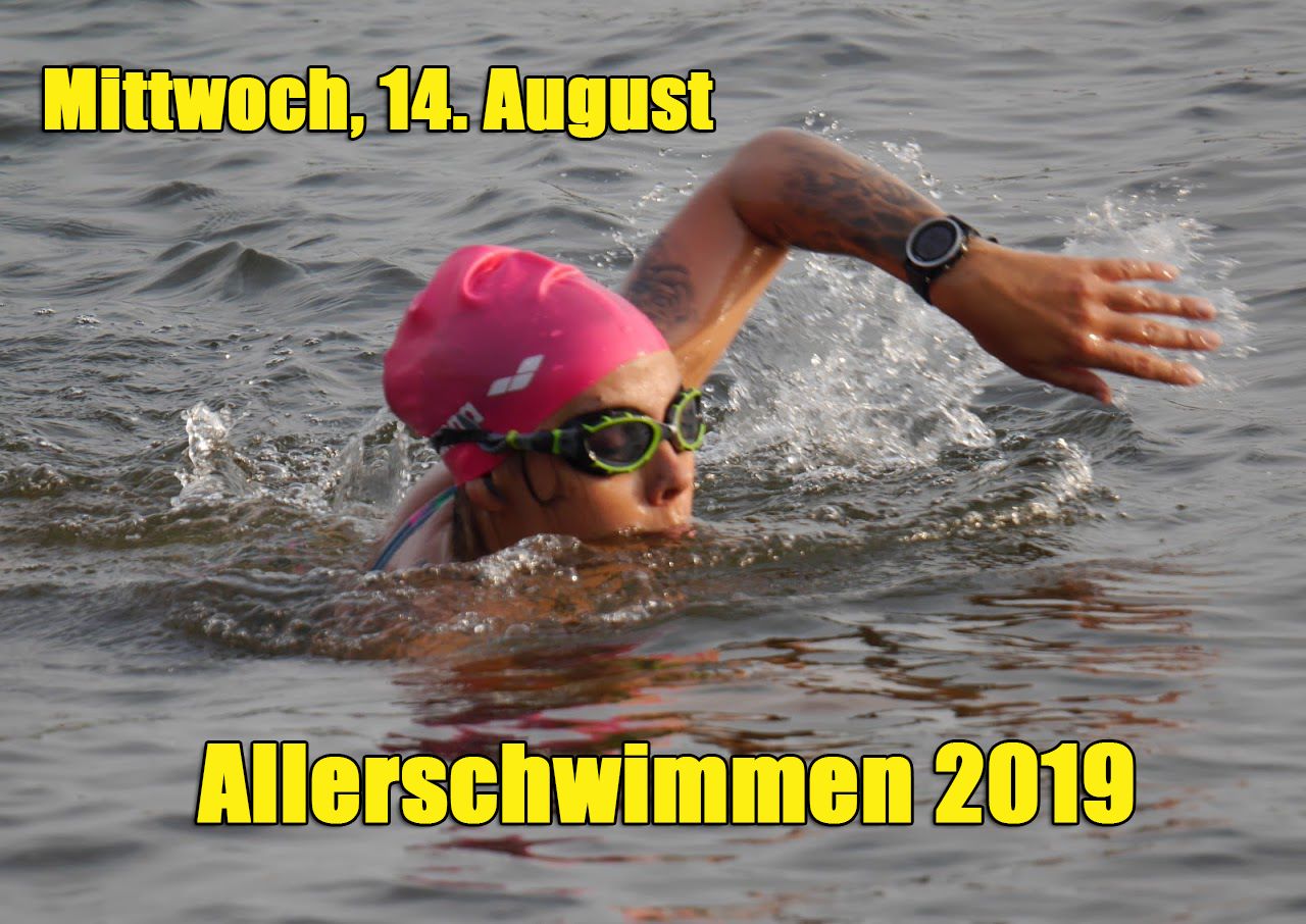 Oeffentliches Training zum Celler Triathlon 2019 - Allerschwimmen